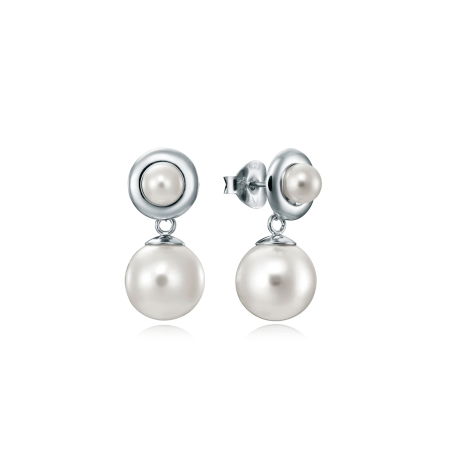 Pendientes Viceroy plata y perlas 5075E000-68