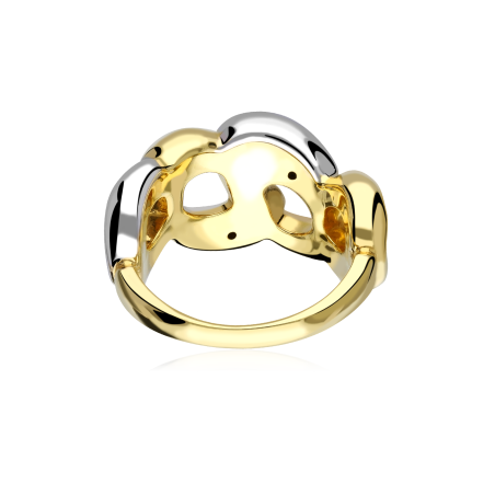 Anillo Oro Bicolor 18k "Dinant"