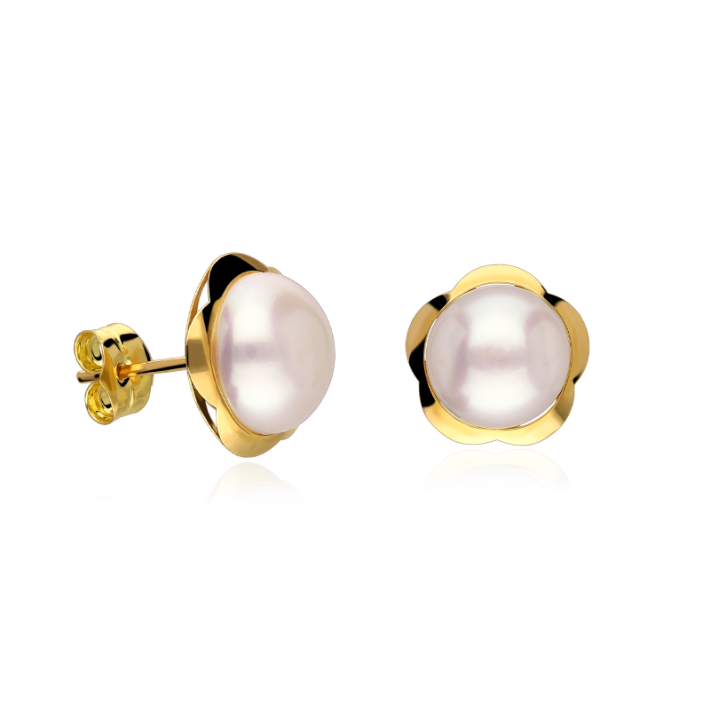 Pendientes Oro 18k perlas "Florencia"