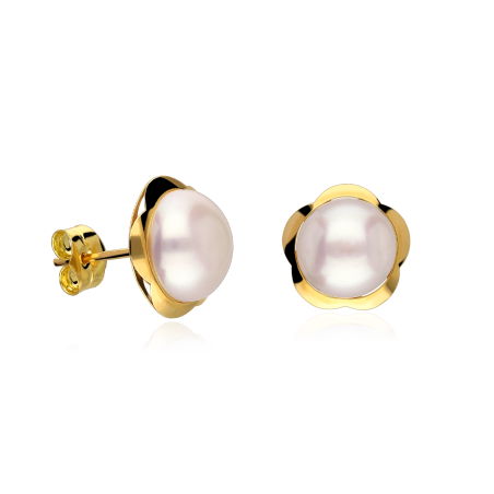 Pendientes Oro 18k perlas "Florencia"