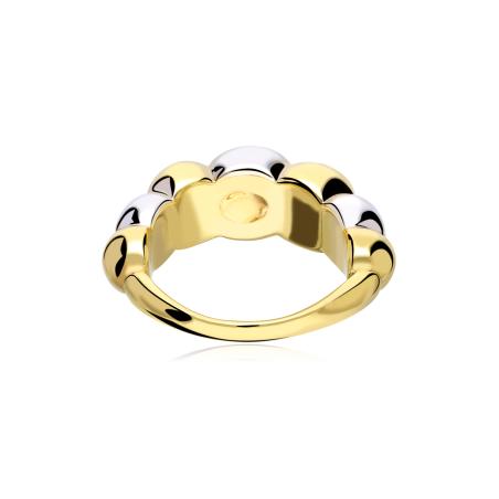 Anillo Bicolor Oro 18k "Ariadna"