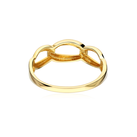 ANILLO "CHAIN" ORO 18K
