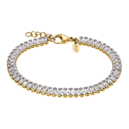 Pulsera Lotus style urban woman acero inox dorado ip LS2340-2/2
