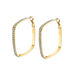 Pendientes Lotus acero dorado mujer LS2357-4/2