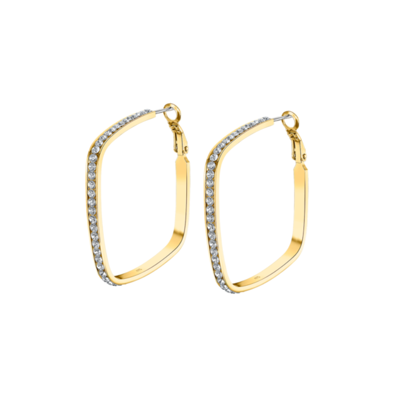 Pendientes Lotus acero dorado mujer LS2357-4/2