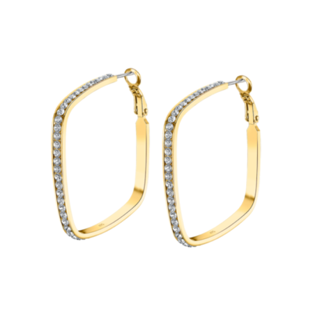 Pendientes Lotus acero dorado mujer LS2357-4/2