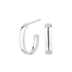 Pendientes Itemporality New York Oval Plata SEA-100-152-01