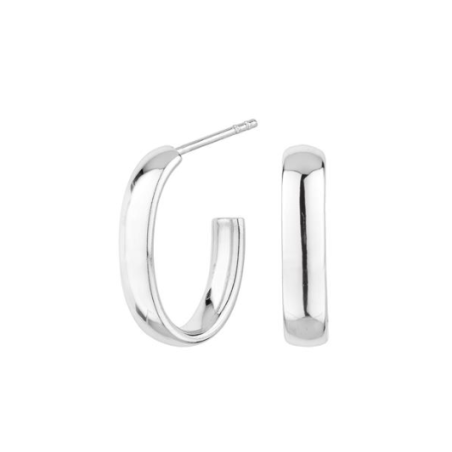 Pendientes Itemporality New York Oval Plata SEA-100-152-01