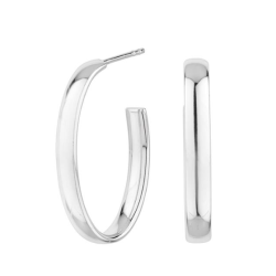 Pendientes Itemporality New York Oval Plata SEA-100-152-03