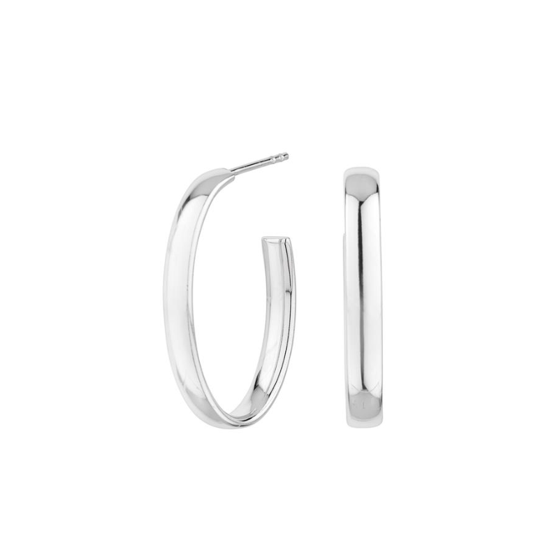Pendientes Itemporality New York Oval Plata SEA-100-152-03