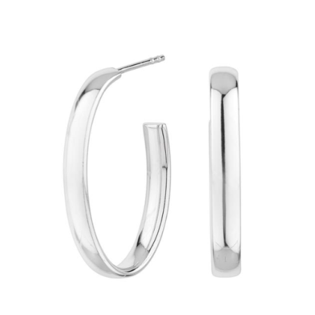 Pendientes Itemporality New York Oval Plata SEA-100-152-03