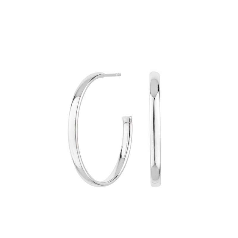 Pendientes Itemporality Melbourne Oval Plata SEA-100-153-04