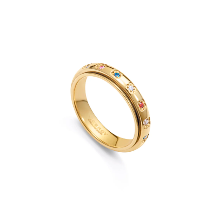 Anillo Viceroy Acero y circonitas 14154A