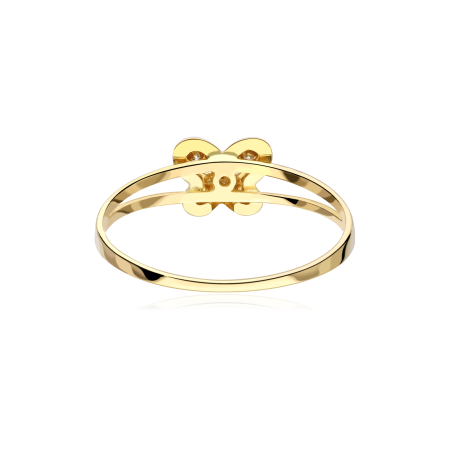ANILLO "MARIPOSAS" ORO 18K