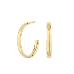 Pendientes Itemporality Melbourne Plata baño oro SEA-200-153-03