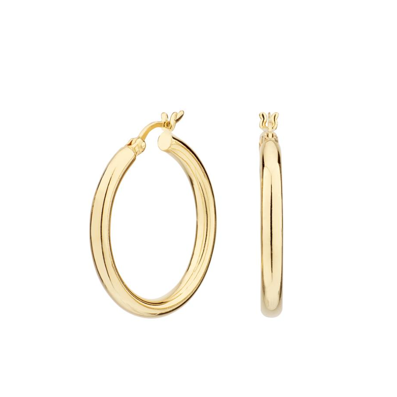 Pendientes Itemporality London Plata baño oro SEA-200-154-03
