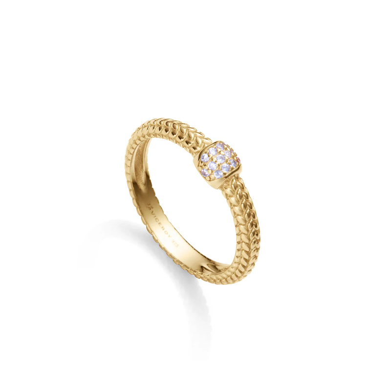 Anillo Viceroy Plata y circonitas 9124A
