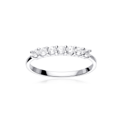 ANILLO "FIONA" ORO BLANCO 18K