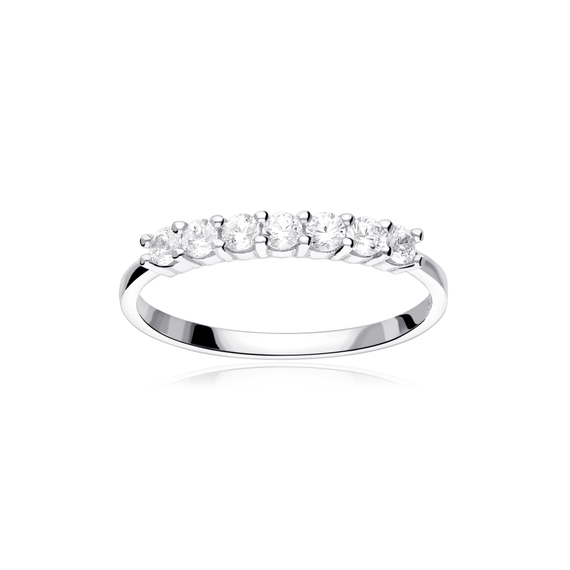 ANILLO "FIONA" ORO BLANCO 18K