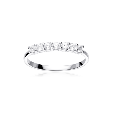 ANILLO "FIONA" ORO BLANCO 18K
