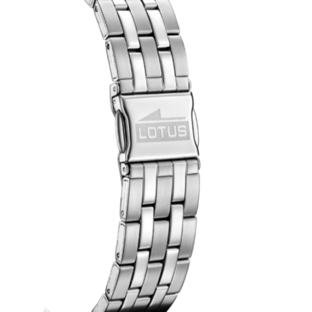 Reloj Lotus acero negro hombre 18983/4