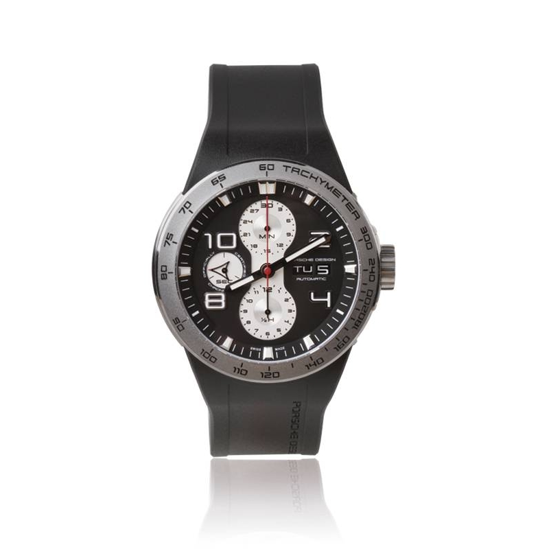 Reloj Porsche Flat Six Crono Negro