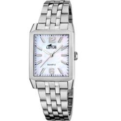 Reloj Lotus acero esfera beige mujer 18985/1