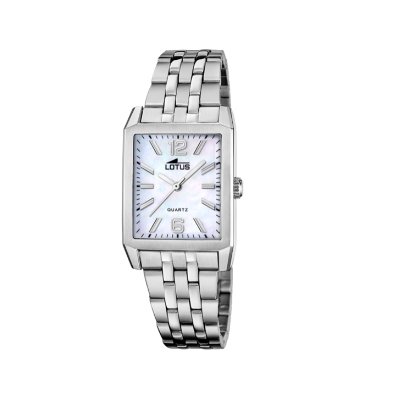 Reloj Lotus acero esfera beige mujer 18985/1