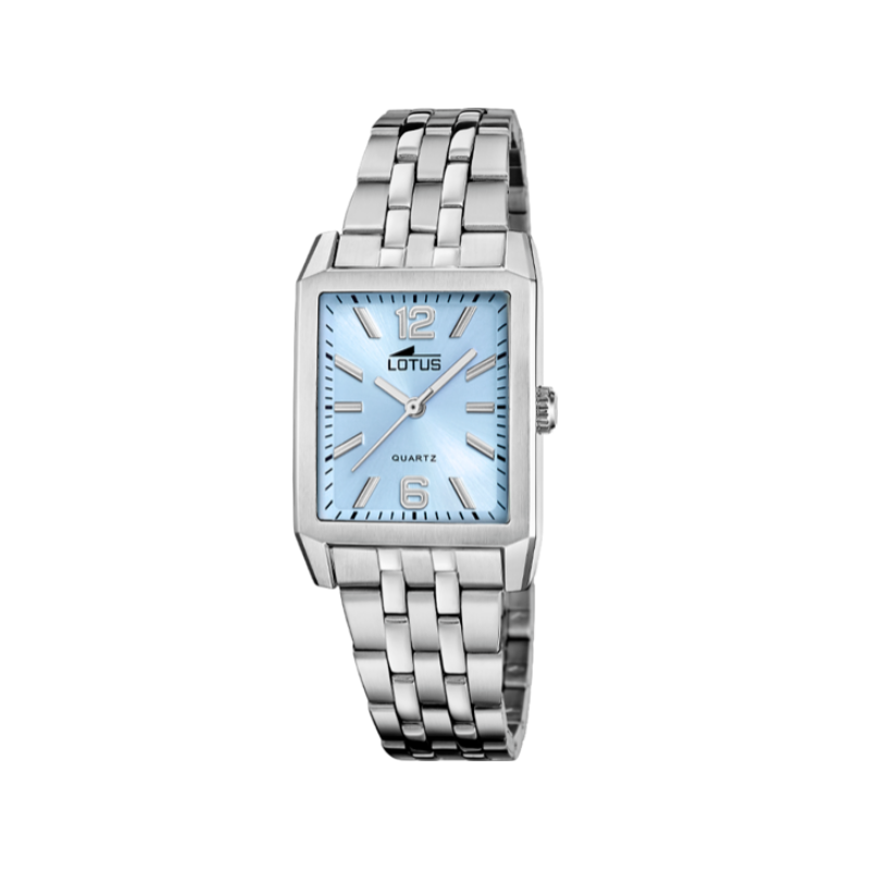 Reloj Lotus acero esfera azul mujer 18985/3