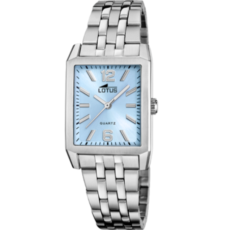 Reloj Lotus acero esfera azul mujer 18985/3
