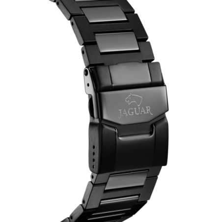 Reloj Jaguar acero negro esfera negra J992/1
