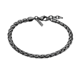Pulsera Lotus acero negro hombre LS2366-2/3