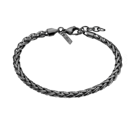 Pulsera Lotus acero negro hombre LS2366-2/3