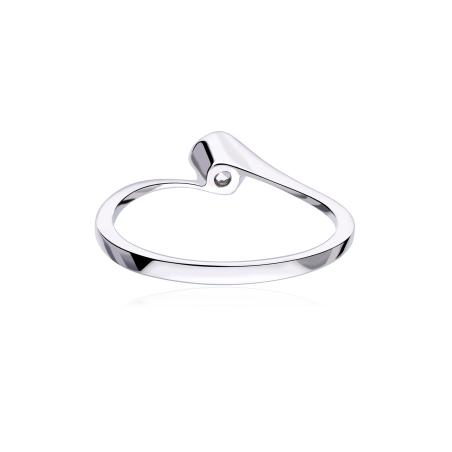 Anillo Oro 18k y Diamante 0.20cts "Cosenza"