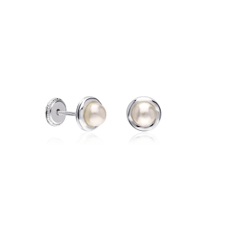 Pendientes Plata "Silver Pearl"