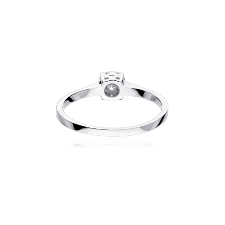 Anillo Oro 18k y diamantes 0.16cts "Monza"