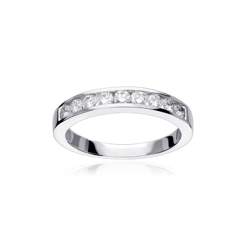 Anillo Oro 18k y diamantes 0.50cts "Novara"