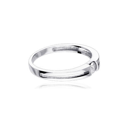 Anillo Oro 18k y Diamante 0.15cts "Cesena"