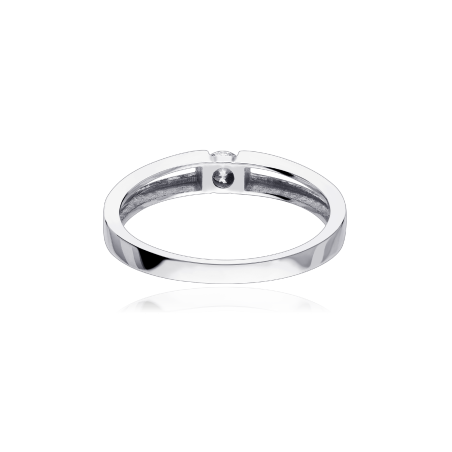 Anillo Oro 18k y Diamante 0.15cts "Cesena"