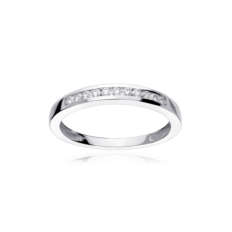Anillo Oro 18k y Diamantes 0.15cts "Pescara"