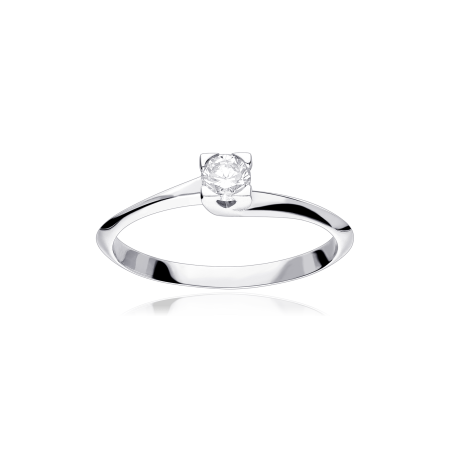 Anillo Oro 18k y Diamante 0.20cts "Trapani"