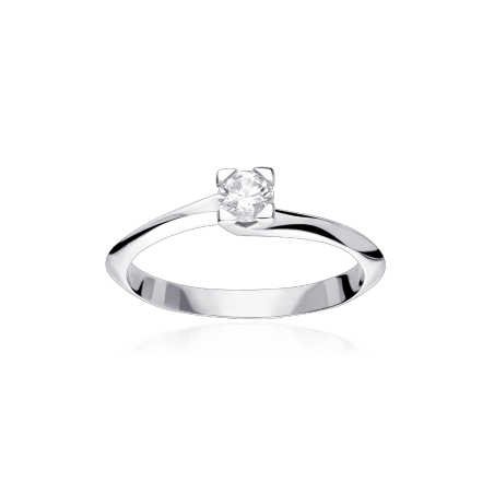 Anillo Oro 18k y diamante 0.25cts "Trapani"