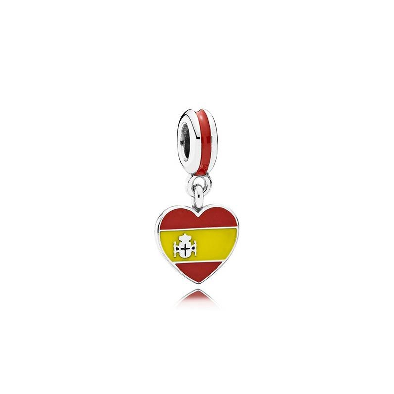 Charm Bandera de Corazón España 791550ENMX