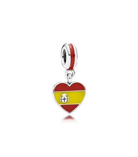 Charm Bandera de Corazón España 791550ENMX