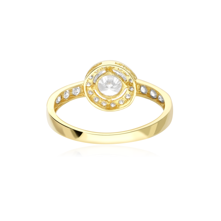 Anillo Oro 18k y circonitas "Moria"
