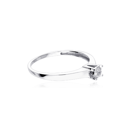 Anillo Oro 18k y diamantes 0.10cts "Bard"