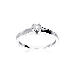 Anillo Oro 18k y diamantes 0.10cts "Bard"