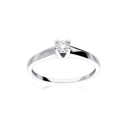 Anillo Oro 18k y diamantes 0.10cts "Bard"