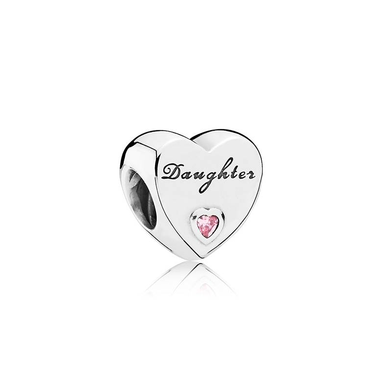 Charm Corazón de hija 791726PCZ Charm Corazón de hija 791726PCZ