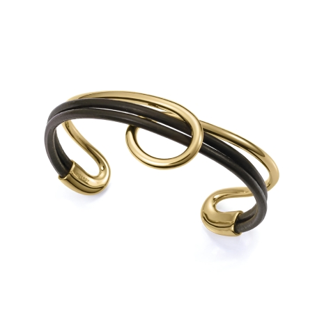 Pulsera Viceroy Acero y Piel 15155P01010